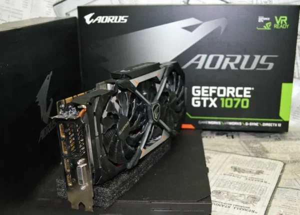 Відеокарта Gigabyte GTX 1070 Aorus 8GB GDDR5