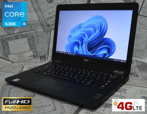 Ноутбук Dell E7270: 12,5"FHD/i5-6300/8GB/128 SSD